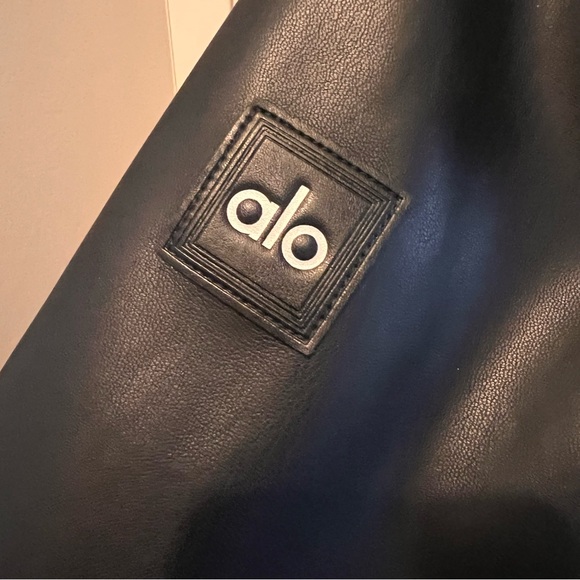 Alo’s Power Hour Vegan Leather Jacket - Picture 8 of 11